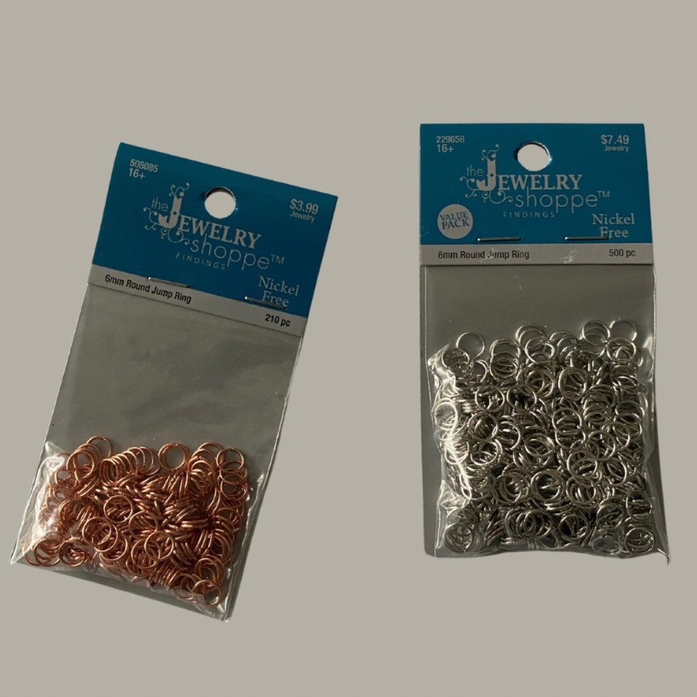 6mm Round Jump Rings
